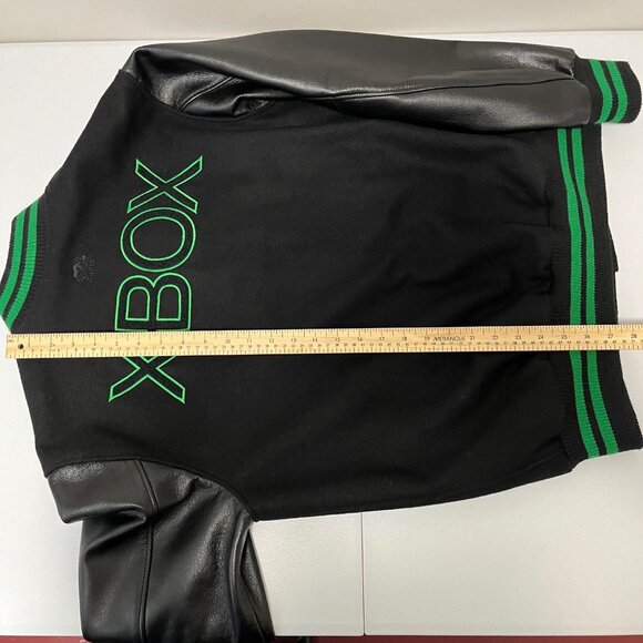 Roots Xbox Limited Edition Varsity Leather/Wool Jacket Large Unisex - Picture 9 of 16